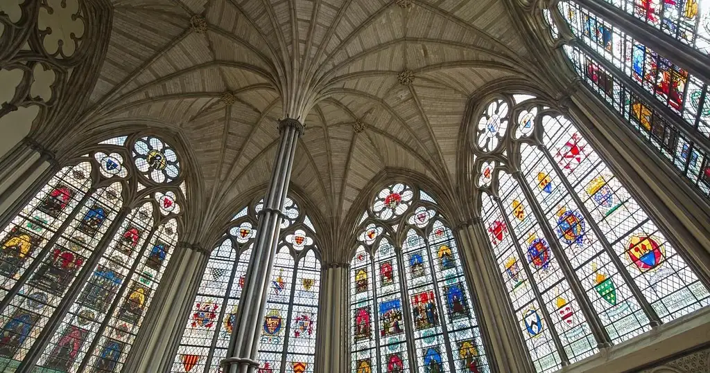 Inside the Westminster Abbey and Outside the Houses of Parliament