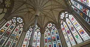 Inside the Westminster Abbey and Outside the Houses of Parliament