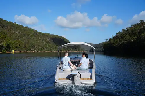 Akuna Bay GoBoat Hire | Electric Picnic Boat